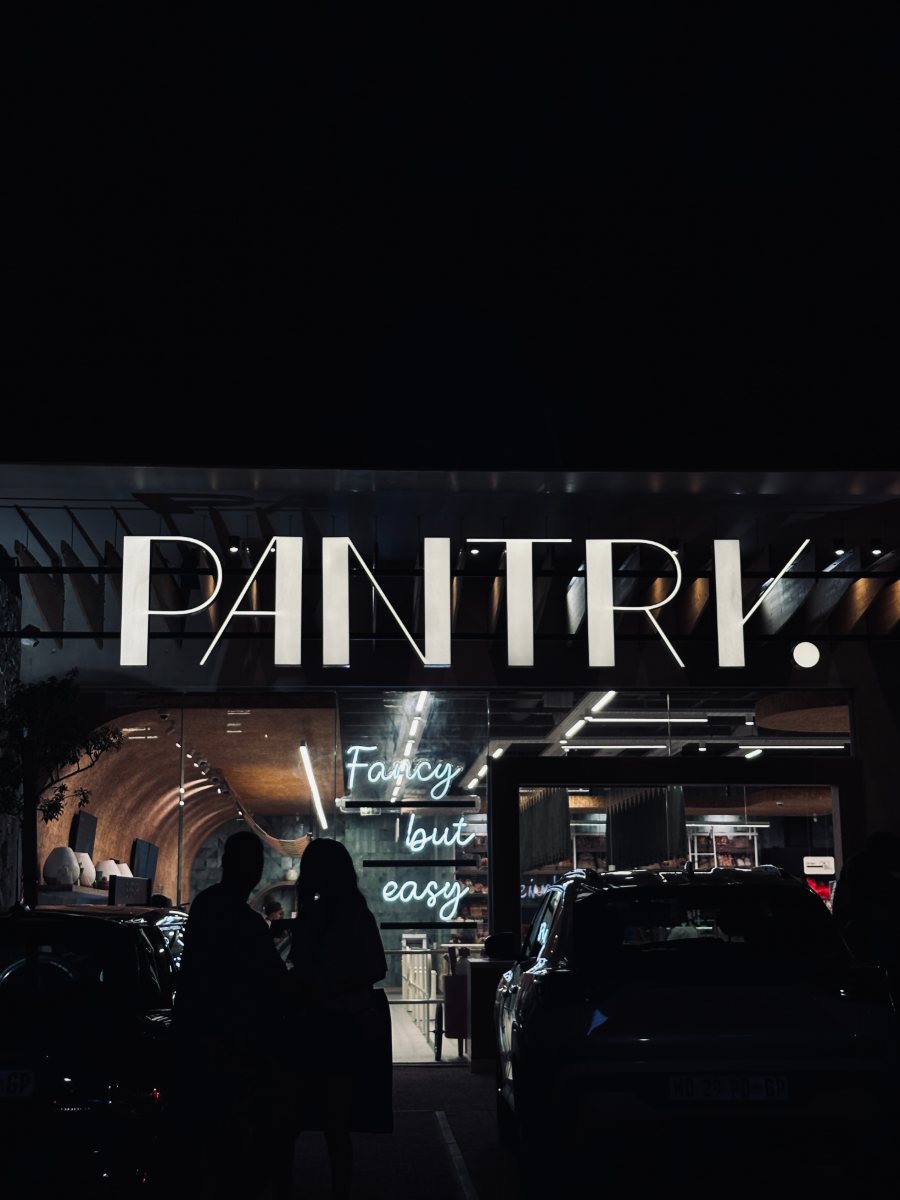 Pantry at night