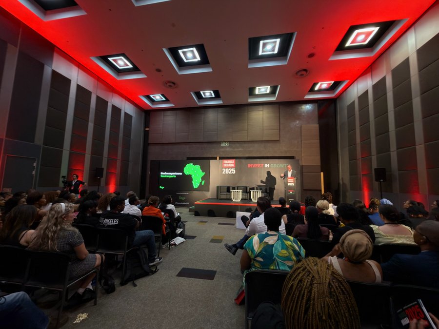 Covering the Finance Indaba stage for Sage