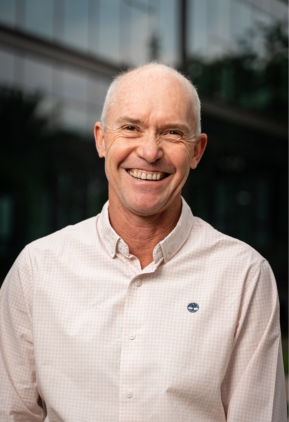 A clean corporate portrait