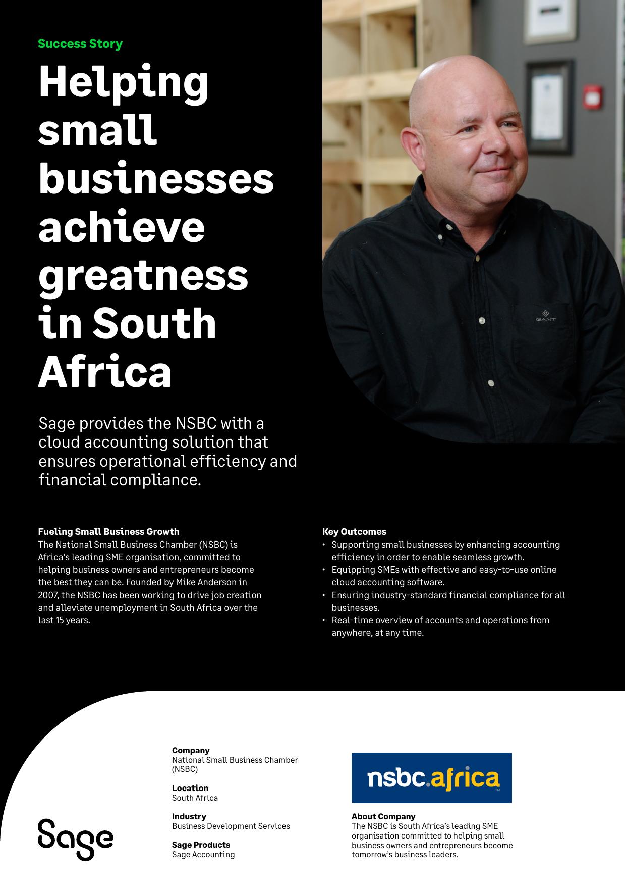 NSBC case study we wrote for Sage