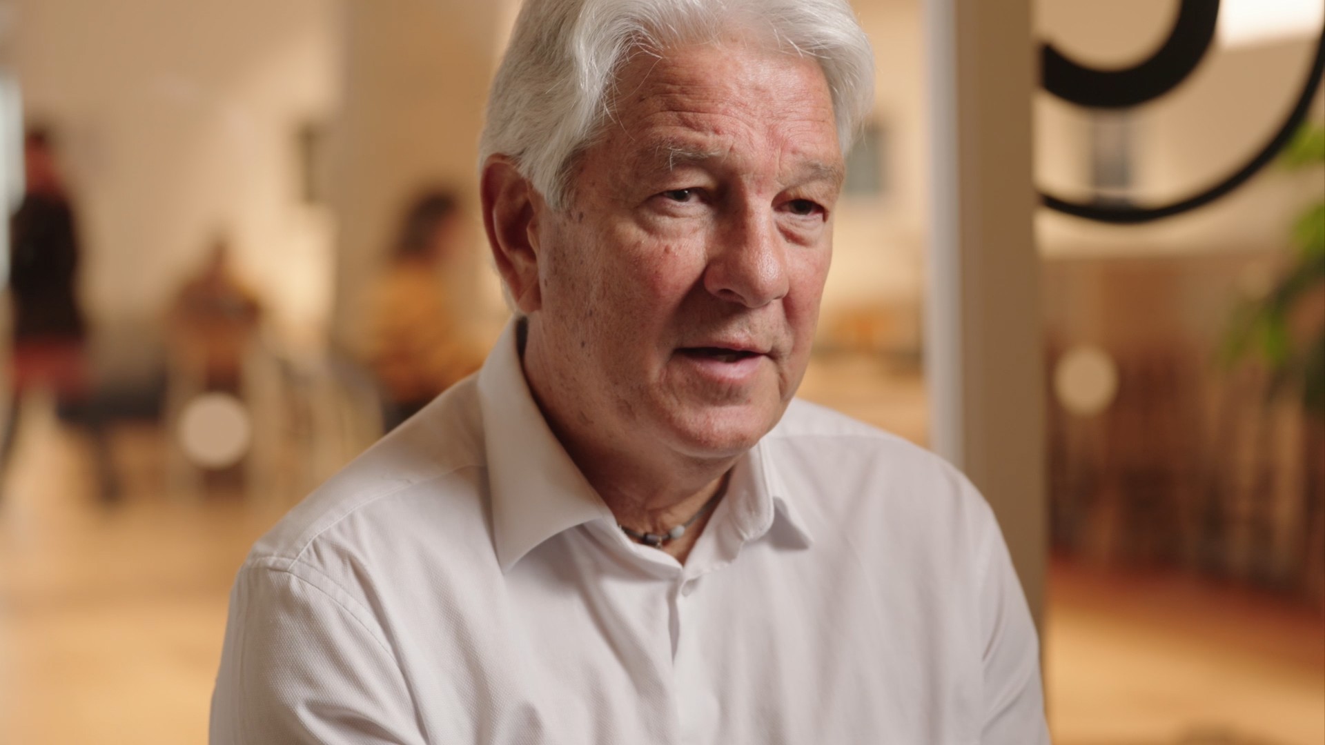A TomorrowToday Global consultant during a filmed interview